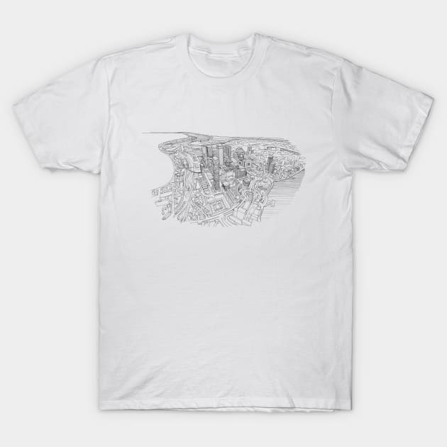 Canary Wharf T-Shirt by samellisdesign